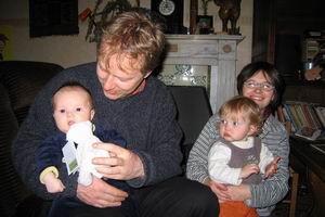 Etenje bij Agnieszka en Alex en hun godinnen