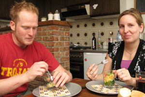 etentje Veerle en Roel