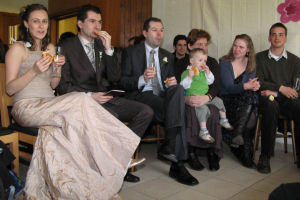 Huwelijksviering van Erwin en Kelly