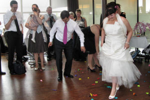 Benny en Kristel receptie