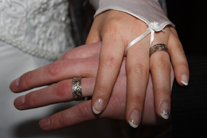 De ringen van Veerle en Roel