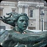 Trafalgar Square en National Gallery