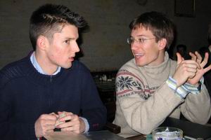 Joris en Alec in gesprek