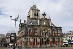 Het stadhuis van Delft